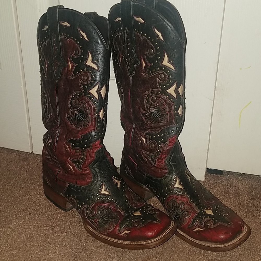 Lucchese Cowgirl Boot Square Toe